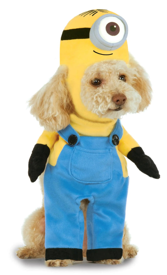 Rubies Despicable Me Minion Stuart Costume with Arms for Pets X-Small